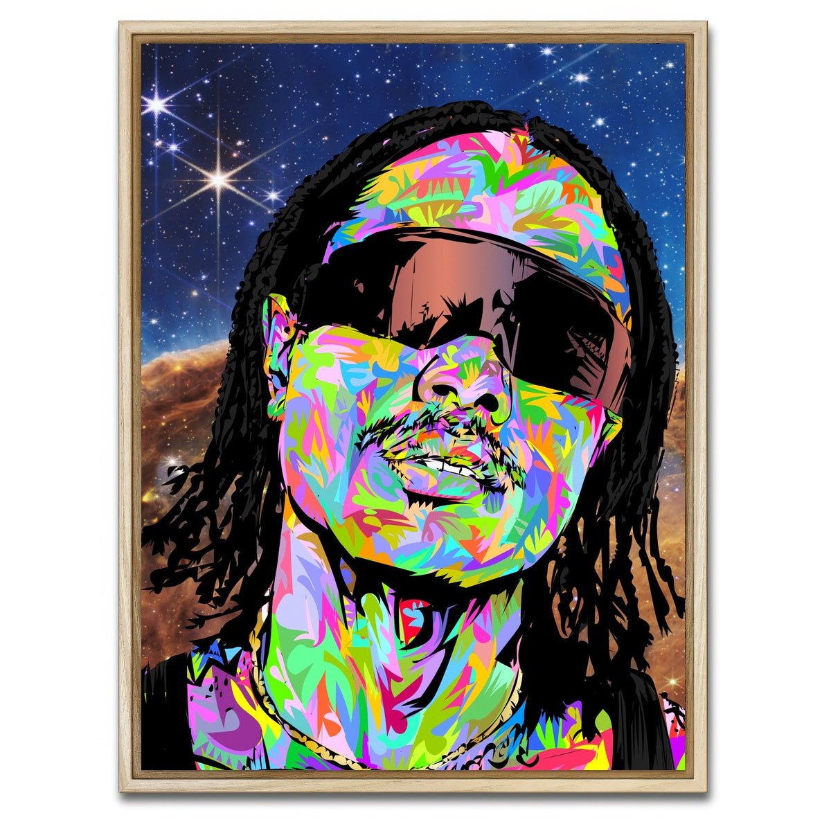 AUTO-MOCKUP WHITE | steve lacy | 1 Piece | Natural Framed Canvas | group=3x4