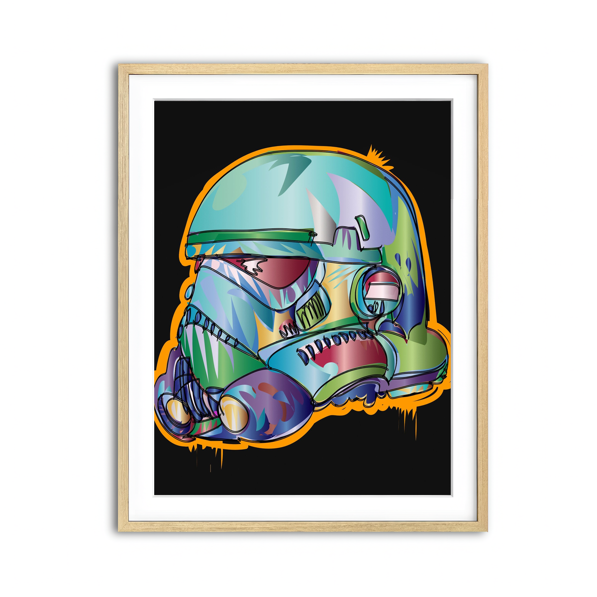 Framed Print 3x4 Natural