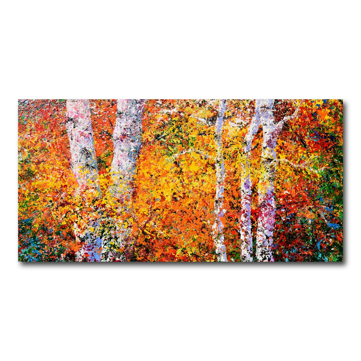 AUTO-MOCKUP WHITE | strength amongst colors | 1 Piece | Gallery Wrap Canvas | group=2x1