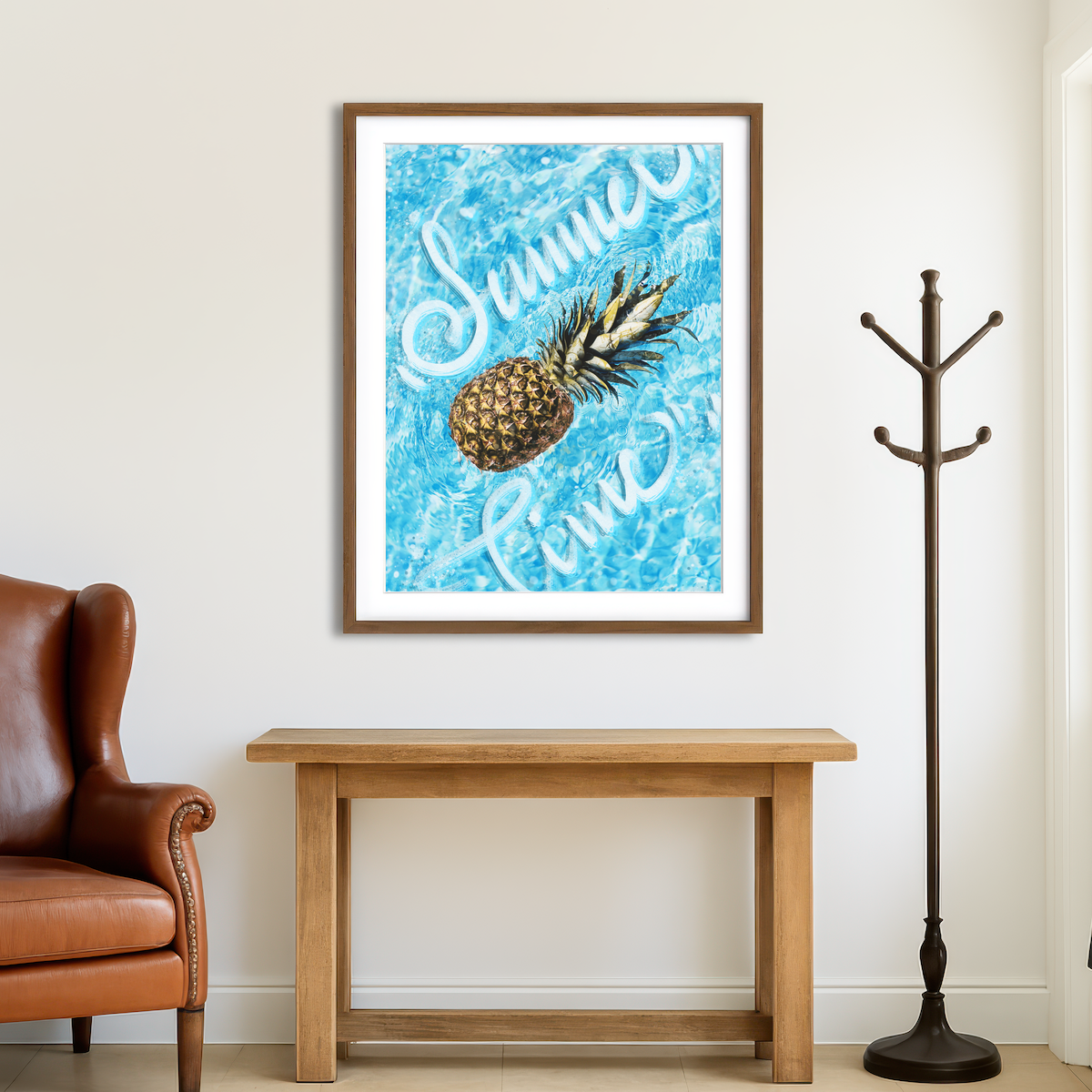 AUTO-MOCKUP ROOM | Summer Wall Art