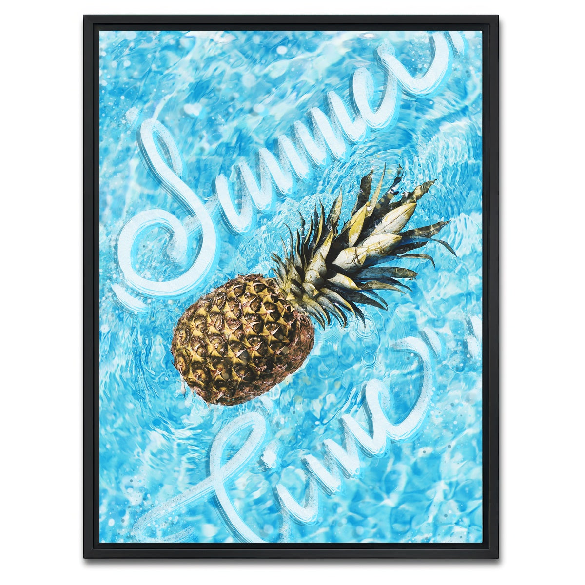 AUTO-MOCKUP WHITE | summer | 1 Piece | Black Framed Canvas | group=3x4