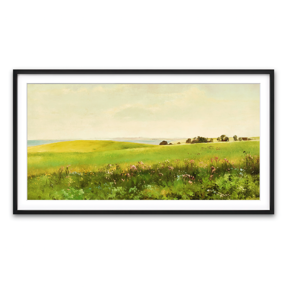 Framed Print 2x1 Black