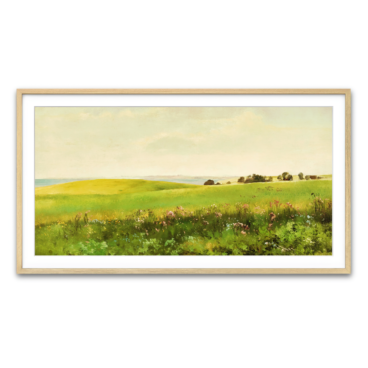 Framed Print 2x1 Natural