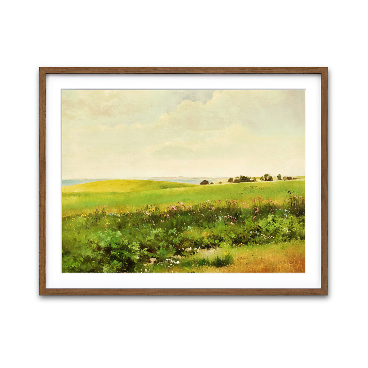 Framed Print 4x3 Walnut