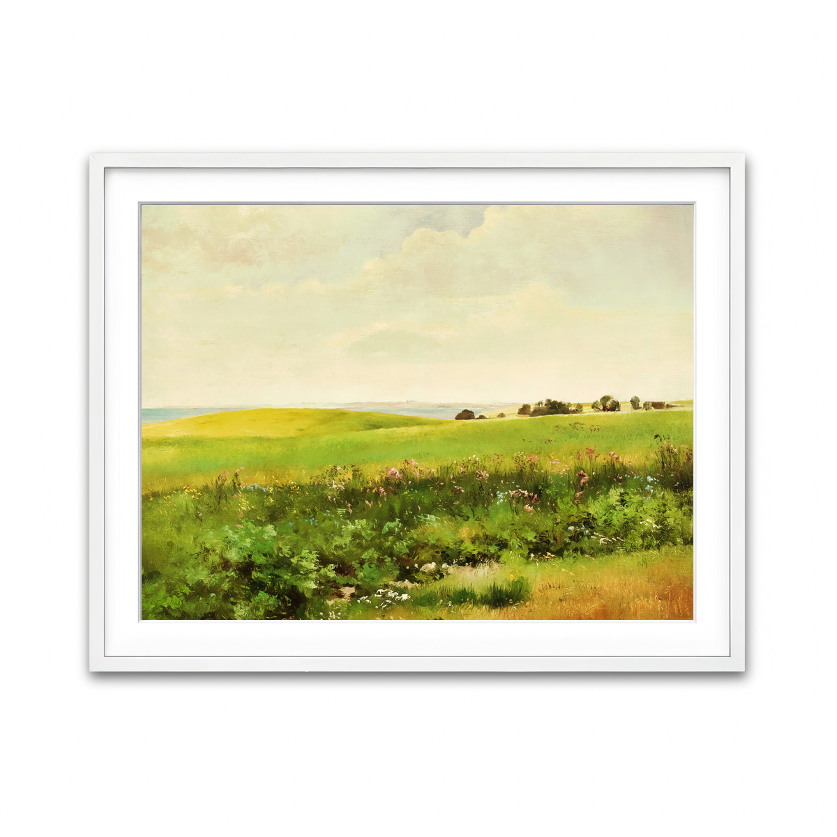Framed Print 4x3 White