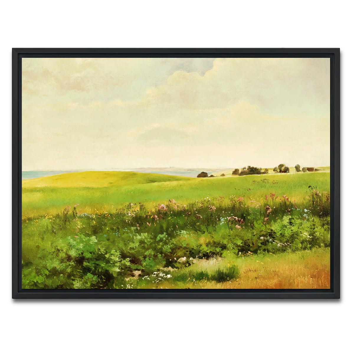 AUTO-MOCKUP WHITE | summer lands | 1 Piece | Black Framed Canvas | group=4x3