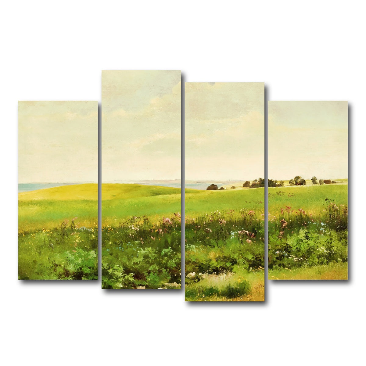 AUTO-MOCKUP WHITE | summer lands | 4 Piece | Gallery Wrap Canvas | group=4_normal
