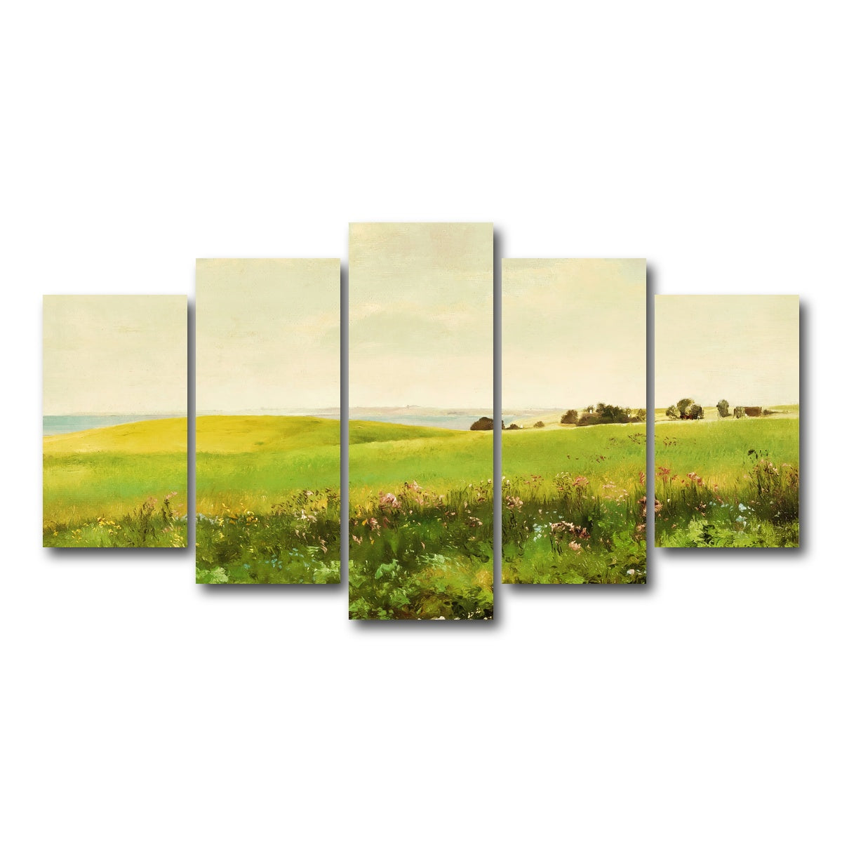AUTO-MOCKUP WHITE | summer lands | 5 Piece | Gallery Wrap Canvas | group=5_normal
