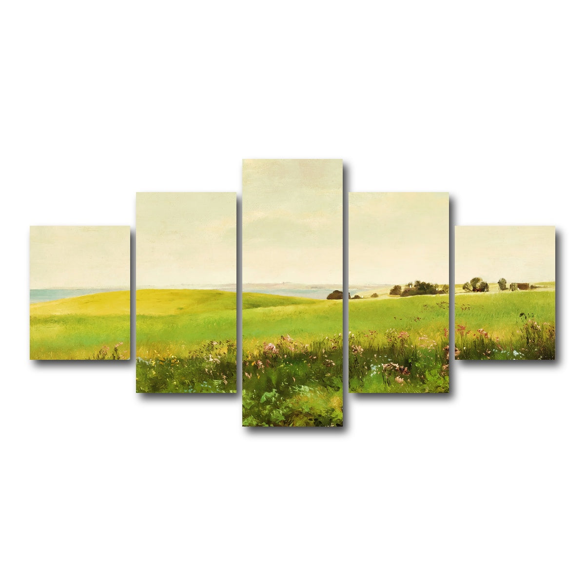 AUTO-MOCKUP WHITE | summer lands | 5 Piece | Gallery Wrap Canvas | group=5_short