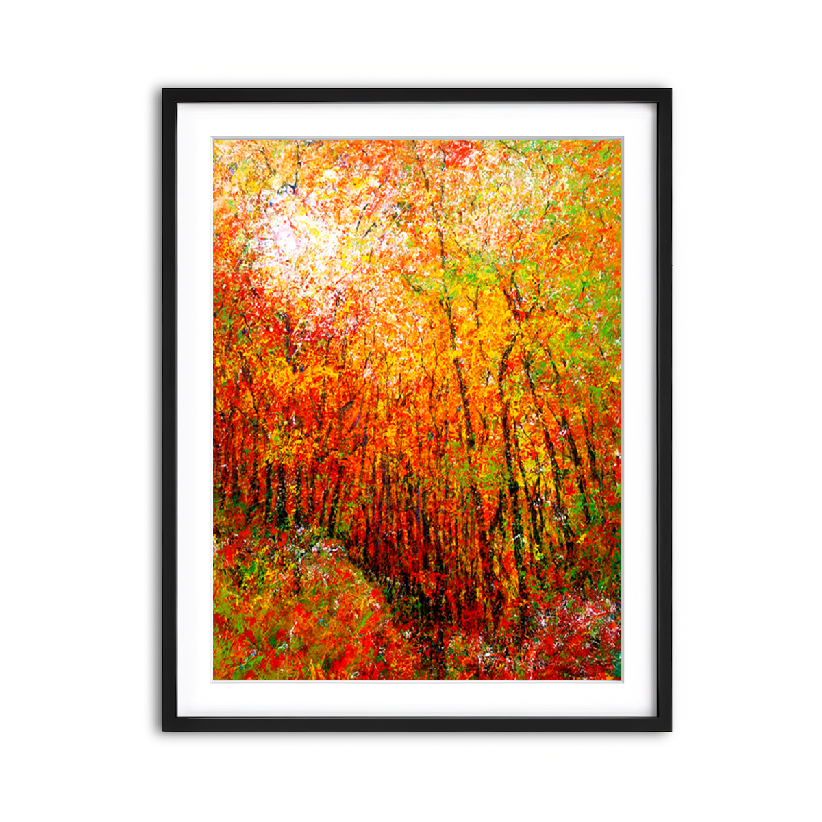 Framed Print 3x4 Black