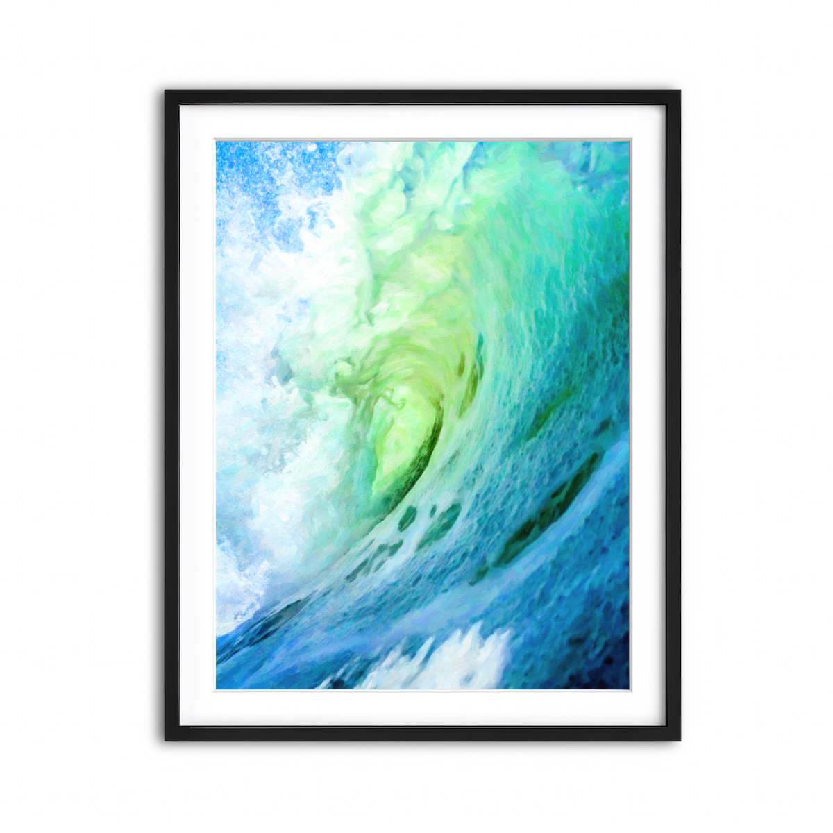 Framed Print 3x4 Black