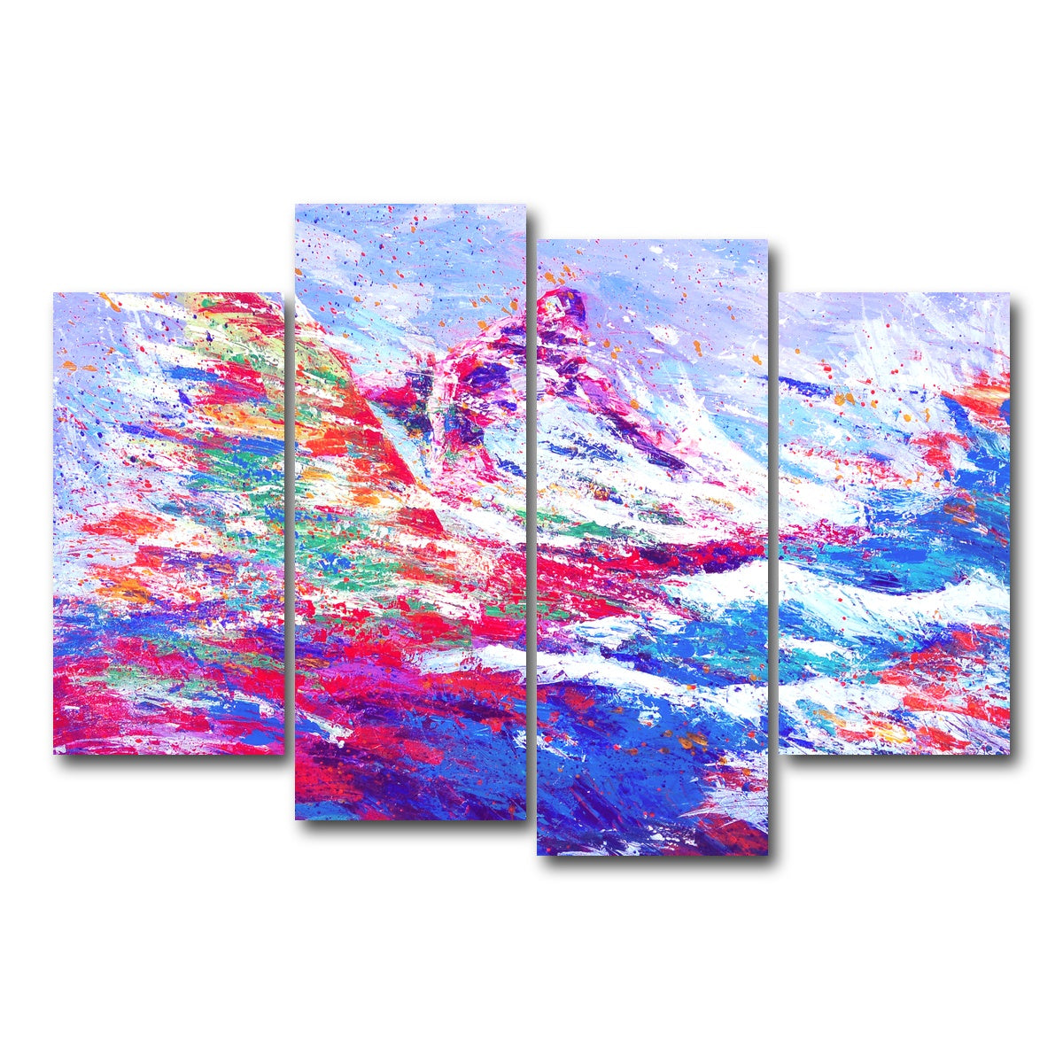 AUTO-MOCKUP WHITE | surfer | 4 Piece | Gallery Wrap Canvas | group=4_short