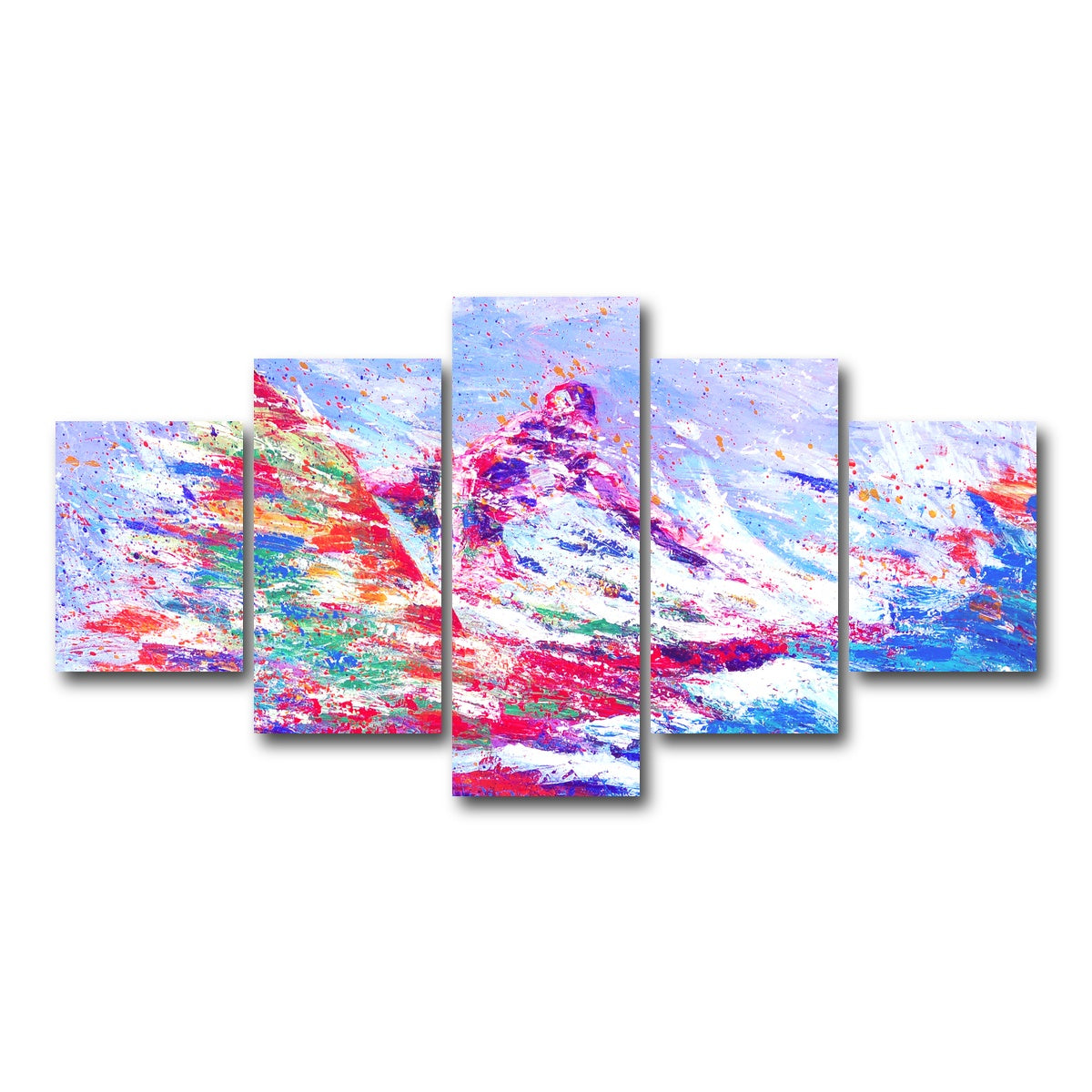AUTO-MOCKUP WHITE | surfer | 5 Piece | Gallery Wrap Canvas | group=5_short