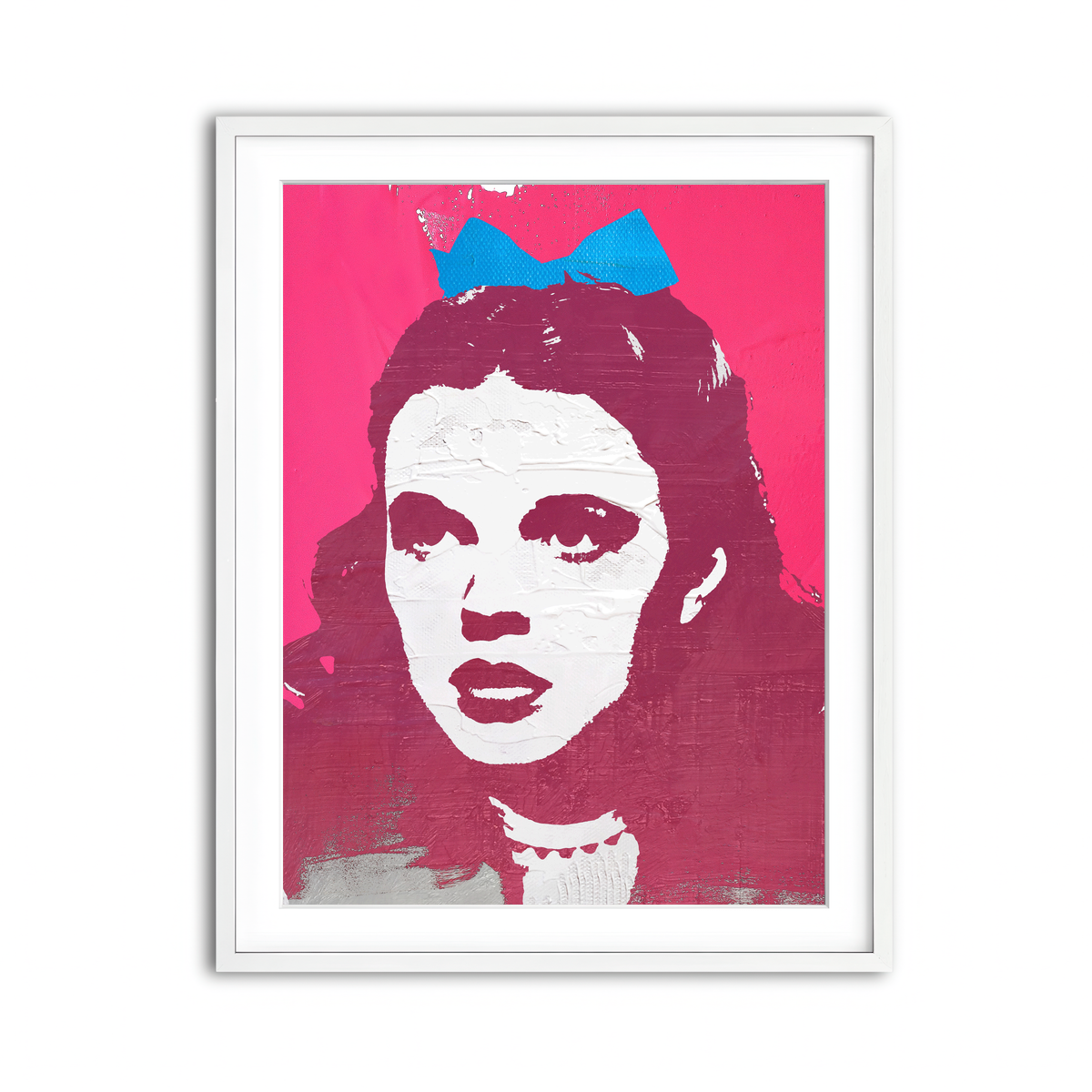 Framed Print 3x4 White