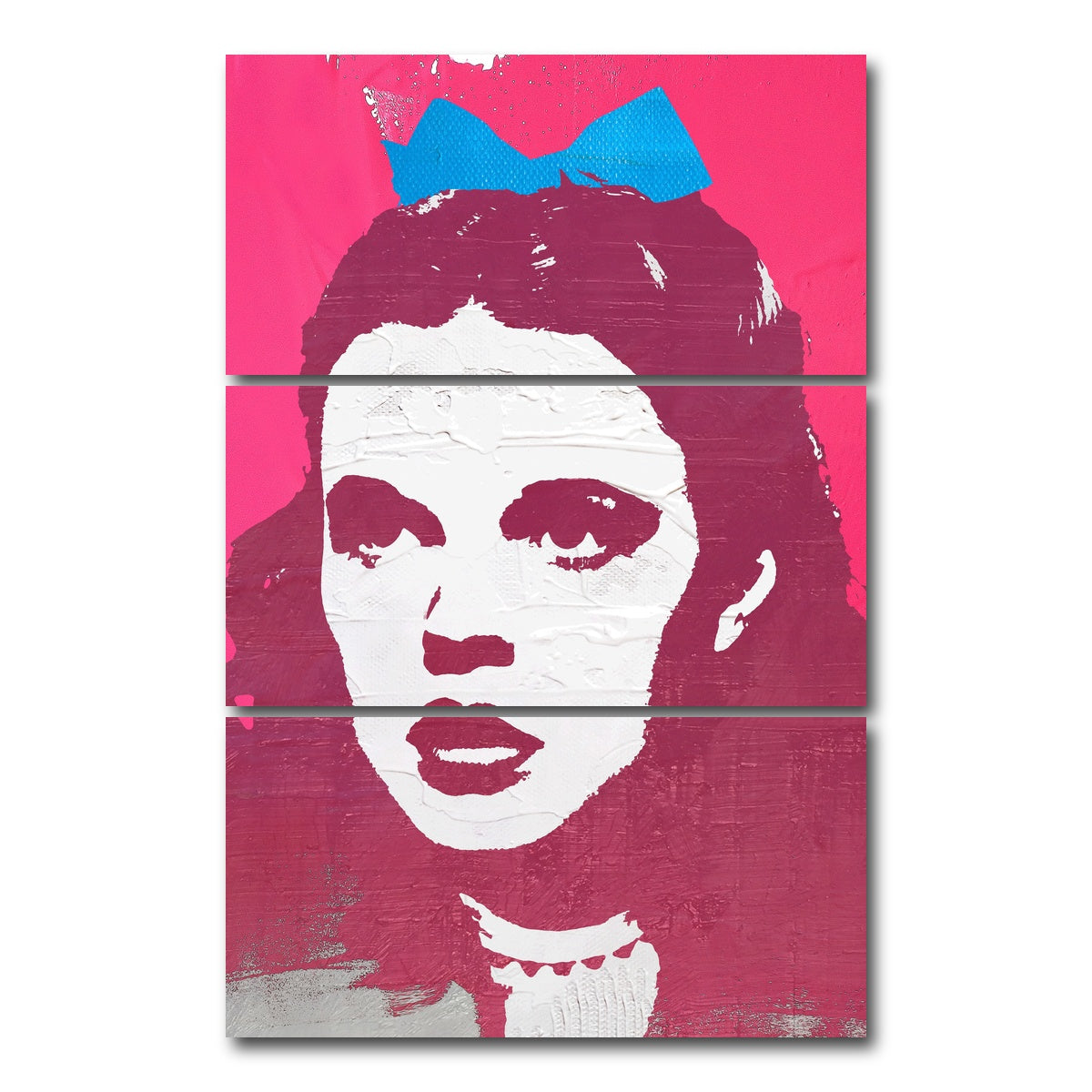 AUTO-MOCKUP WHITE | surrender dorothy | 3 Piece | Gallery Wrap Canvas | group=12x24_stacked