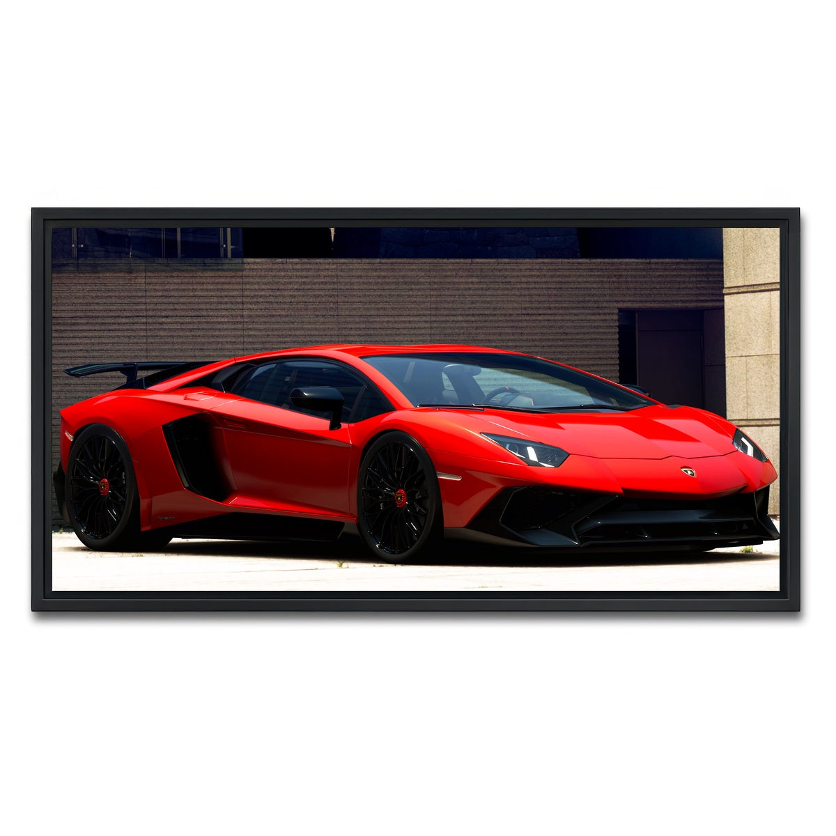 AUTO-MOCKUP WHITE | sv | 1 Piece | Black Framed Canvas | group=2x1