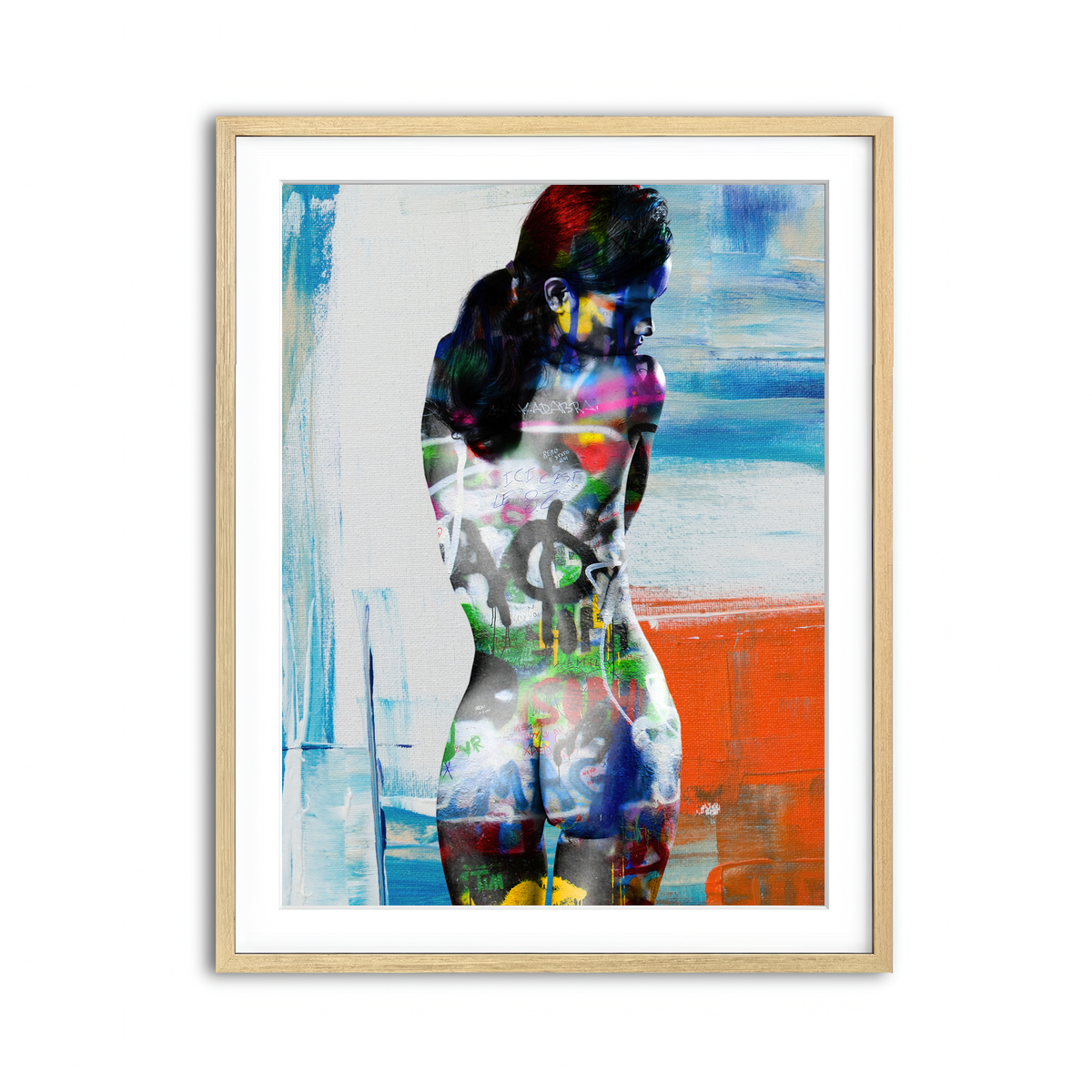 Framed Print 3x4 Natural