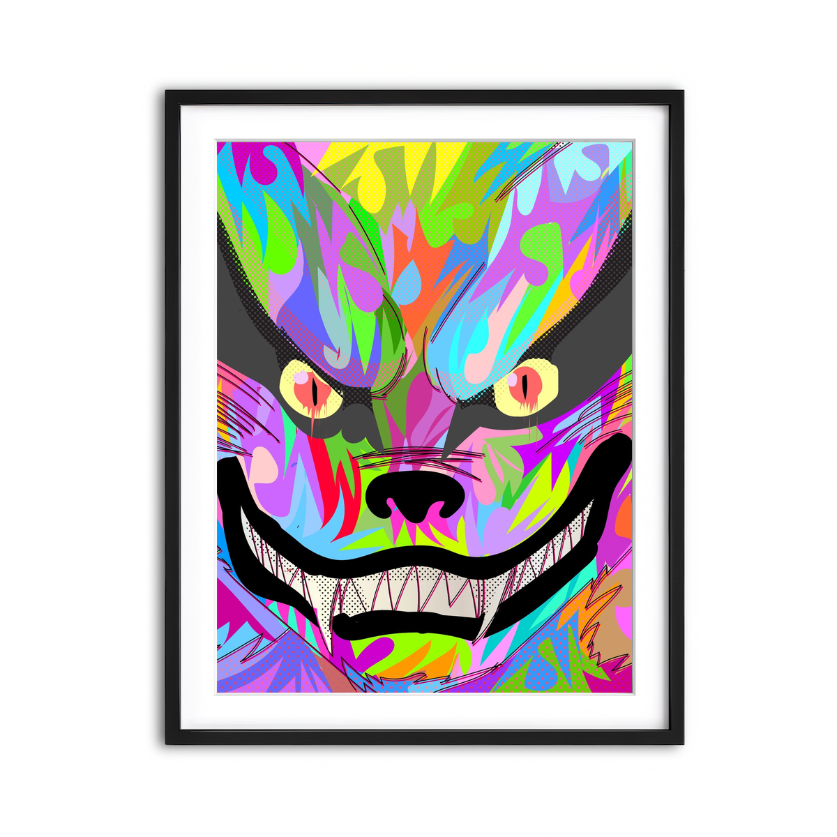 Framed Print 3x4 Black