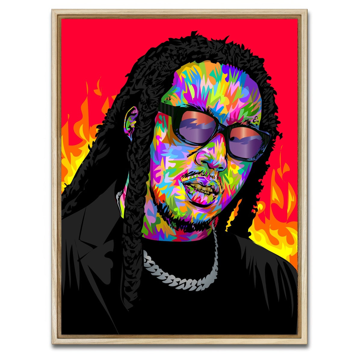 AUTO-MOCKUP WHITE | take off 2 | 1 Piece | Natural Framed Canvas | group=3x4