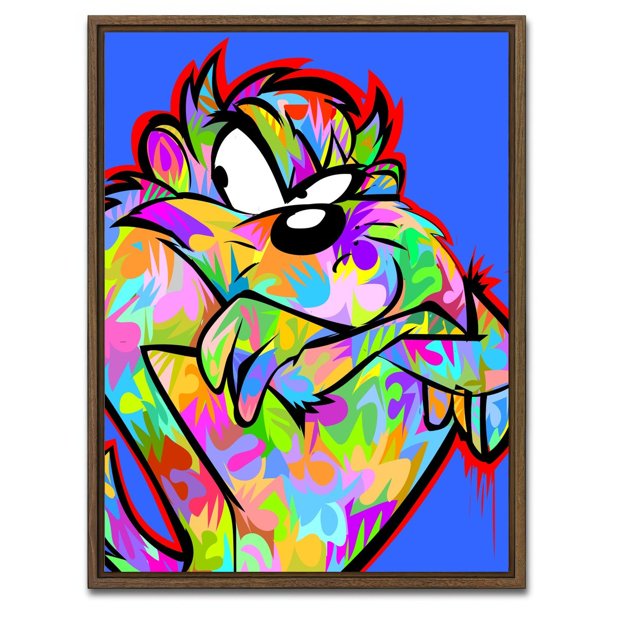 AUTO-MOCKUP WHITE | taz | 1 Piece | Walnut Framed Canvas | group=3x4