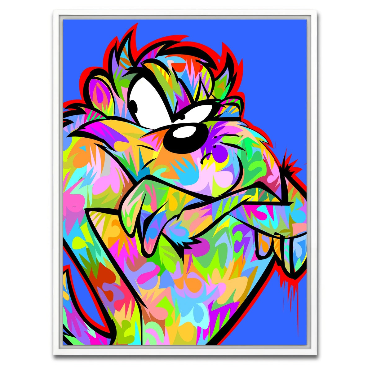 AUTO-MOCKUP WHITE | taz | 1 Piece | White Framed Canvas | group=3x4