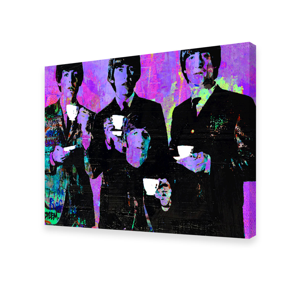 Tea Time with The Beatles Wall Art