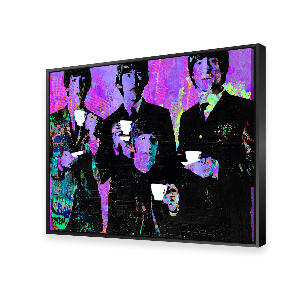 Tea Time with The Beatles Wall Art