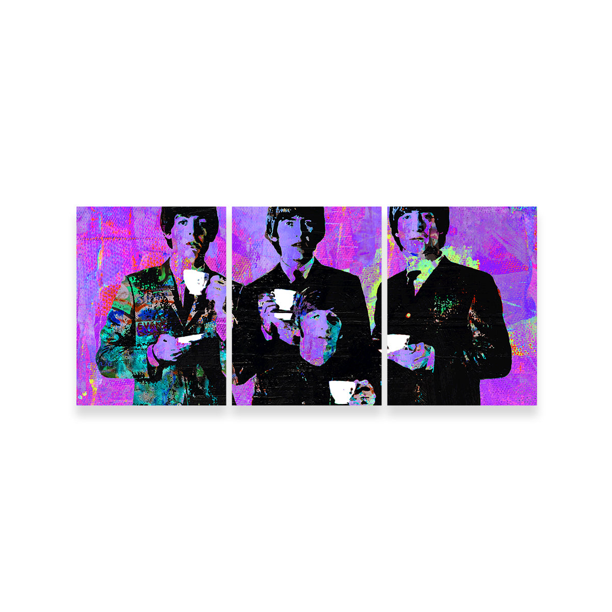 Tea Time with The Beatles Wall Art