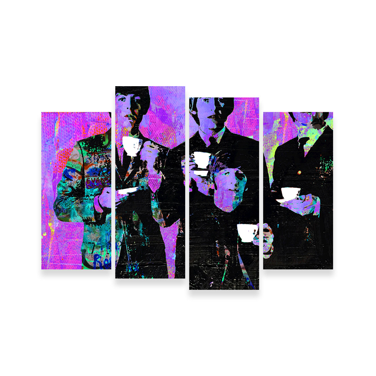 Tea Time with The Beatles Wall Art