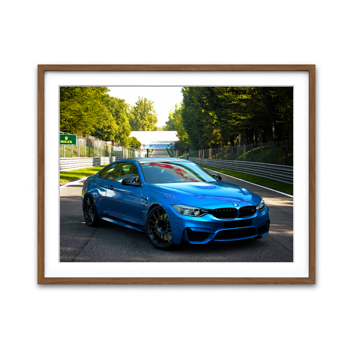 Framed Print 4x3 Walnut