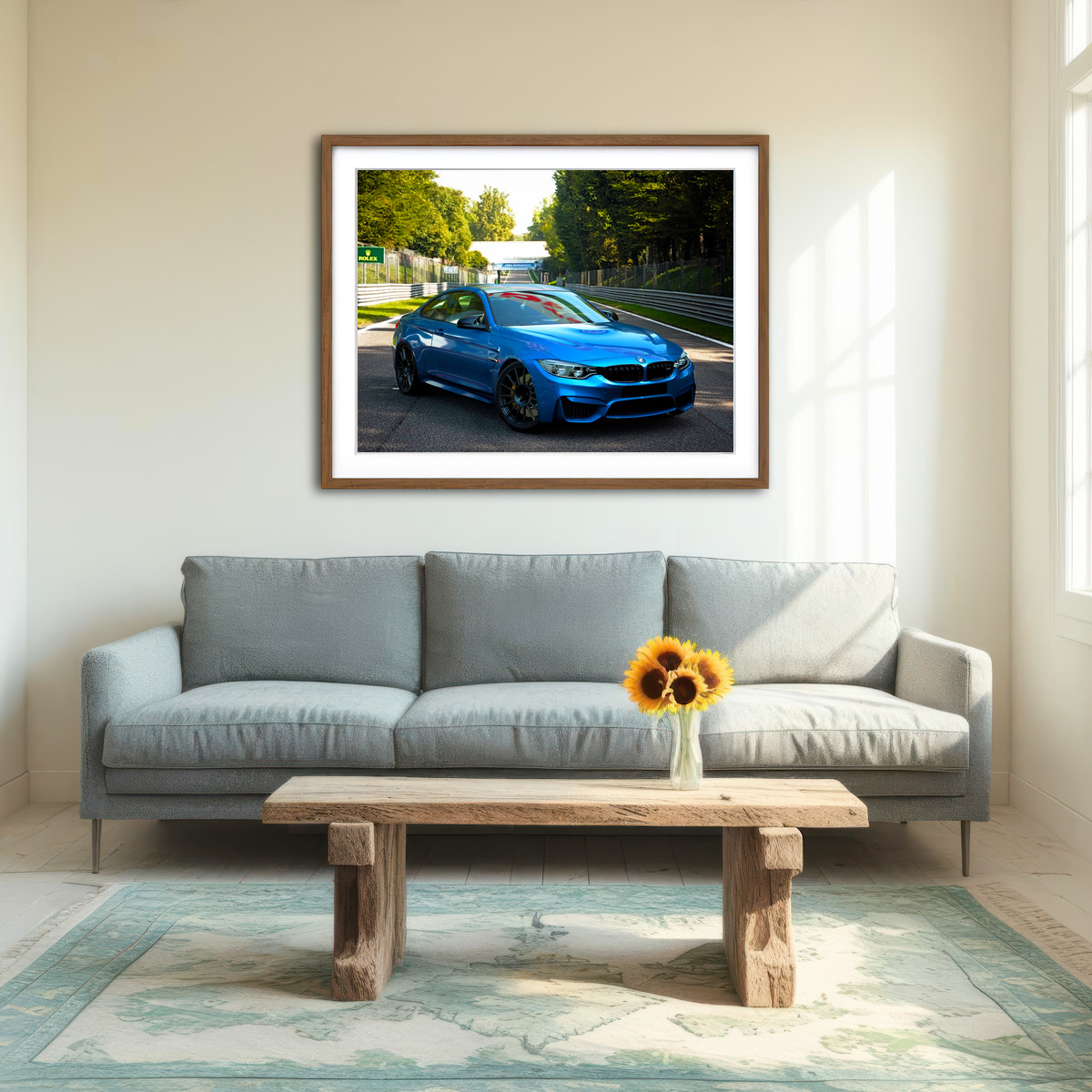 AUTO-MOCKUP ROOM | The M4 Wall Art