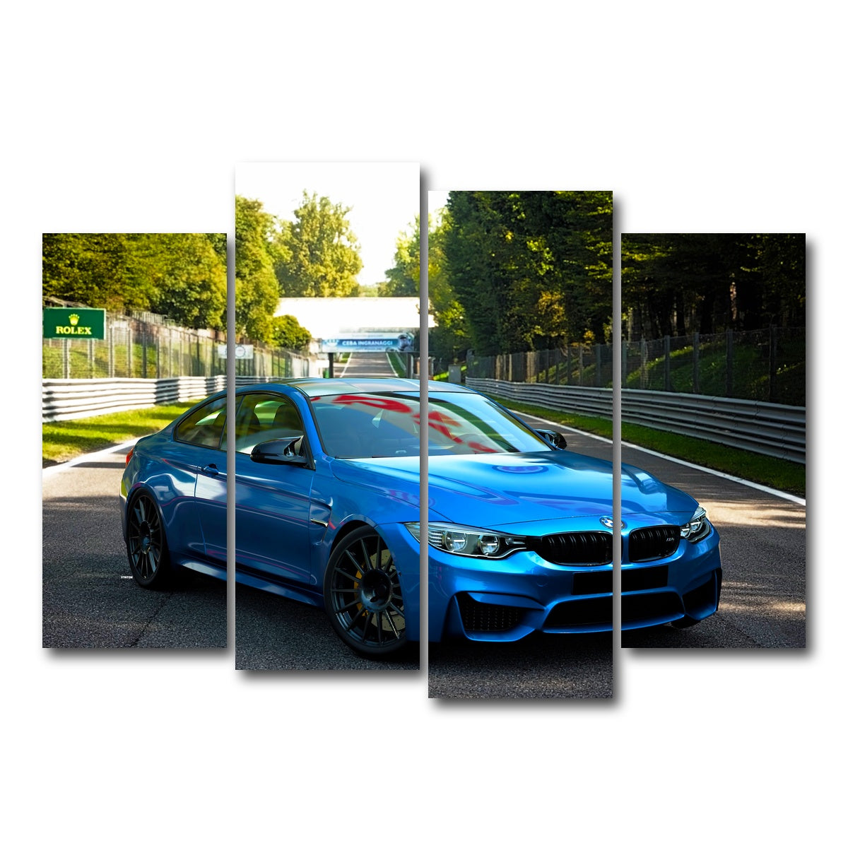 AUTO-MOCKUP WHITE | the M4 | 4 Piece | Gallery Wrap Canvas | group=4_normal