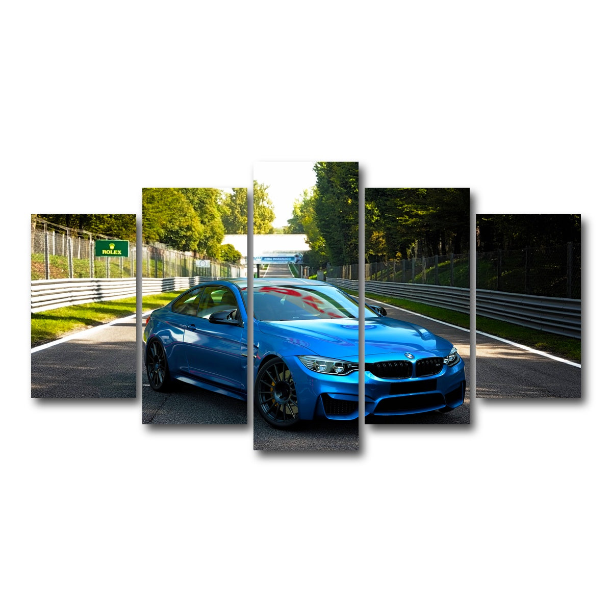 AUTO-MOCKUP WHITE | the M4 | 5 Piece | Gallery Wrap Canvas | group=5_normal