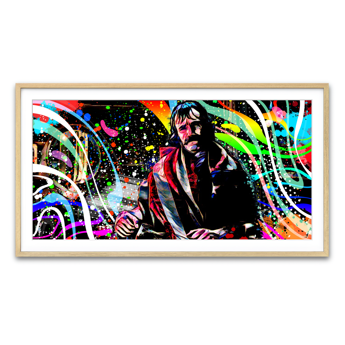 Framed Print 2x1 Natural