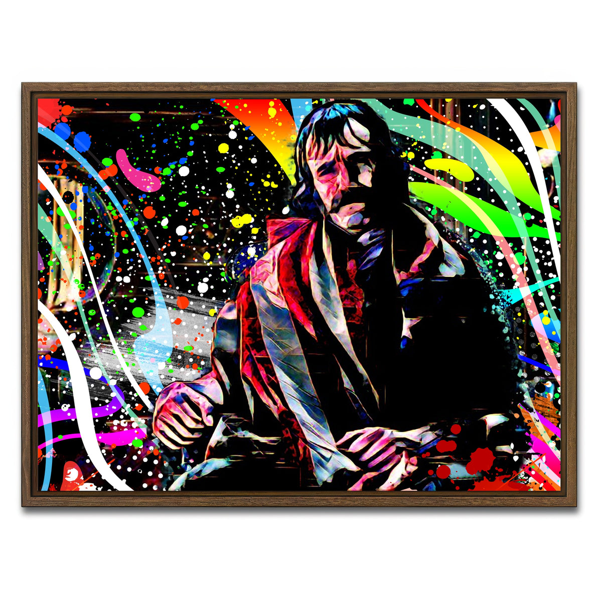 AUTO-MOCKUP WHITE | the butcher | 1 Piece | Walnut Framed Canvas | group=4x3