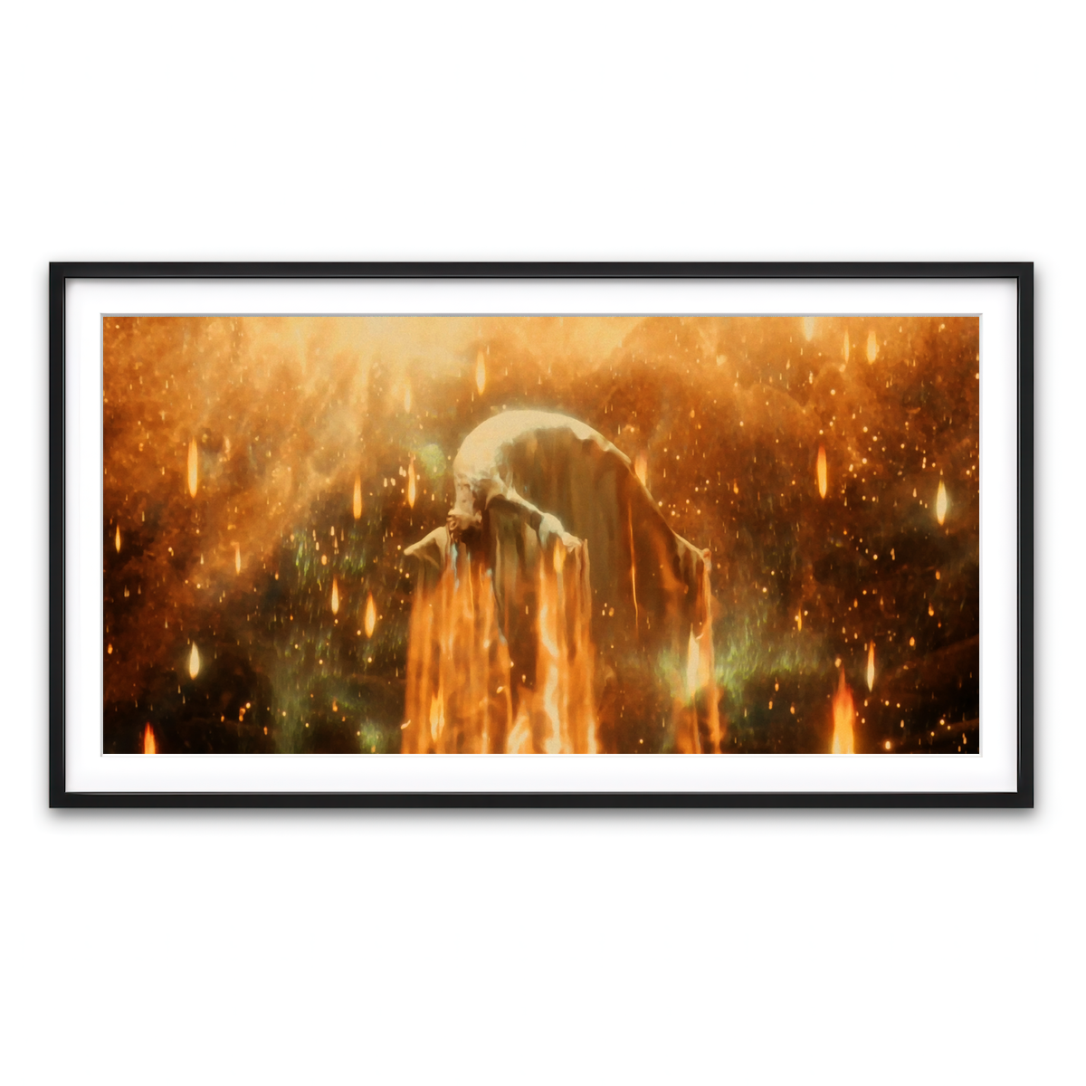 Framed Print 2x1 Black