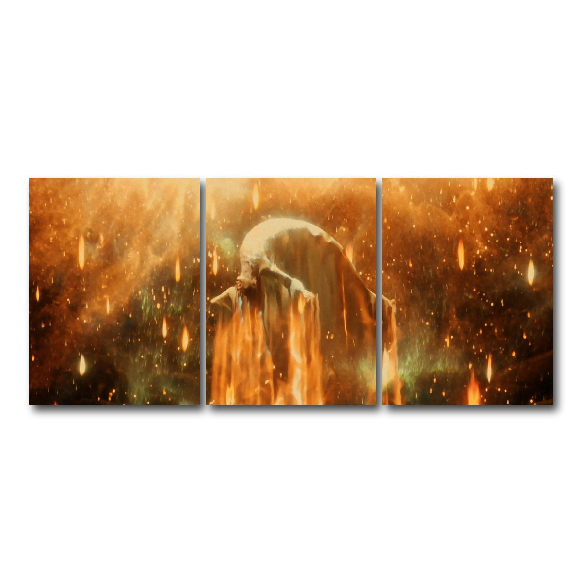 AUTO-MOCKUP WHITE | the fountain | 3 Piece | Gallery Wrap Canvas | group=18x24