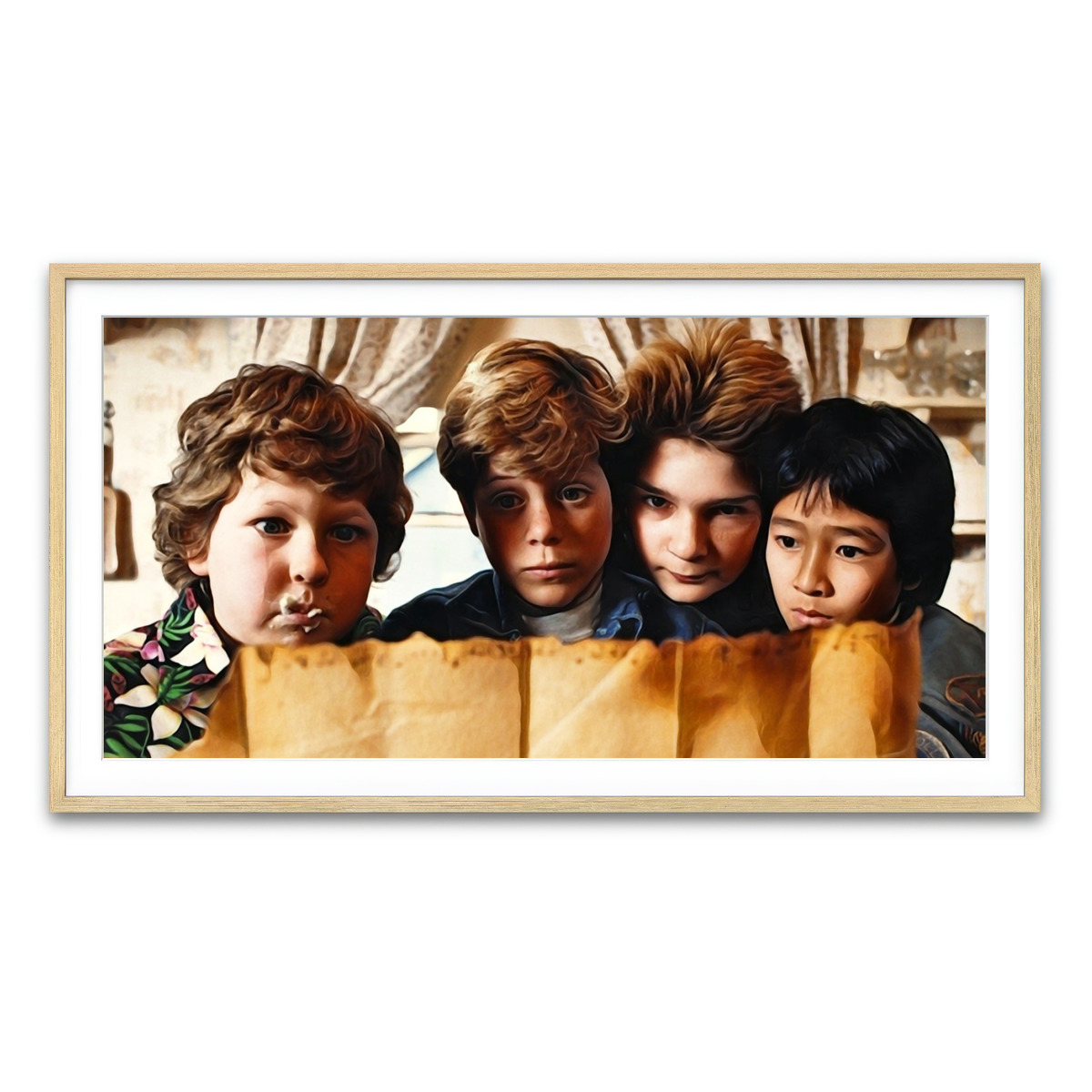 Framed Print 2x1 Natural