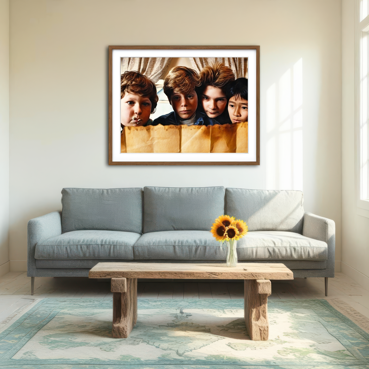 AUTO-MOCKUP ROOM | The Goonies Wall Art