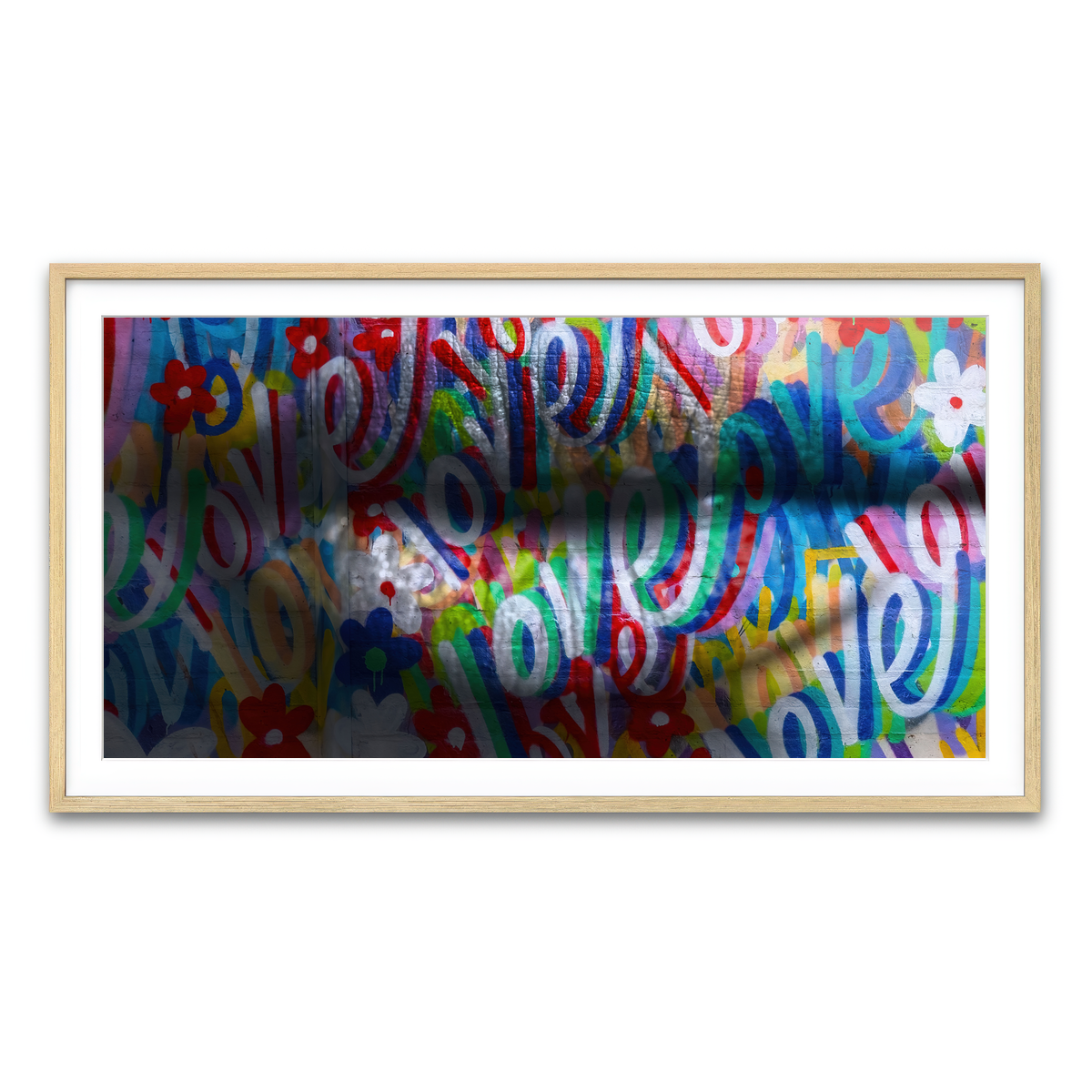 Framed Print 2x1 Natural