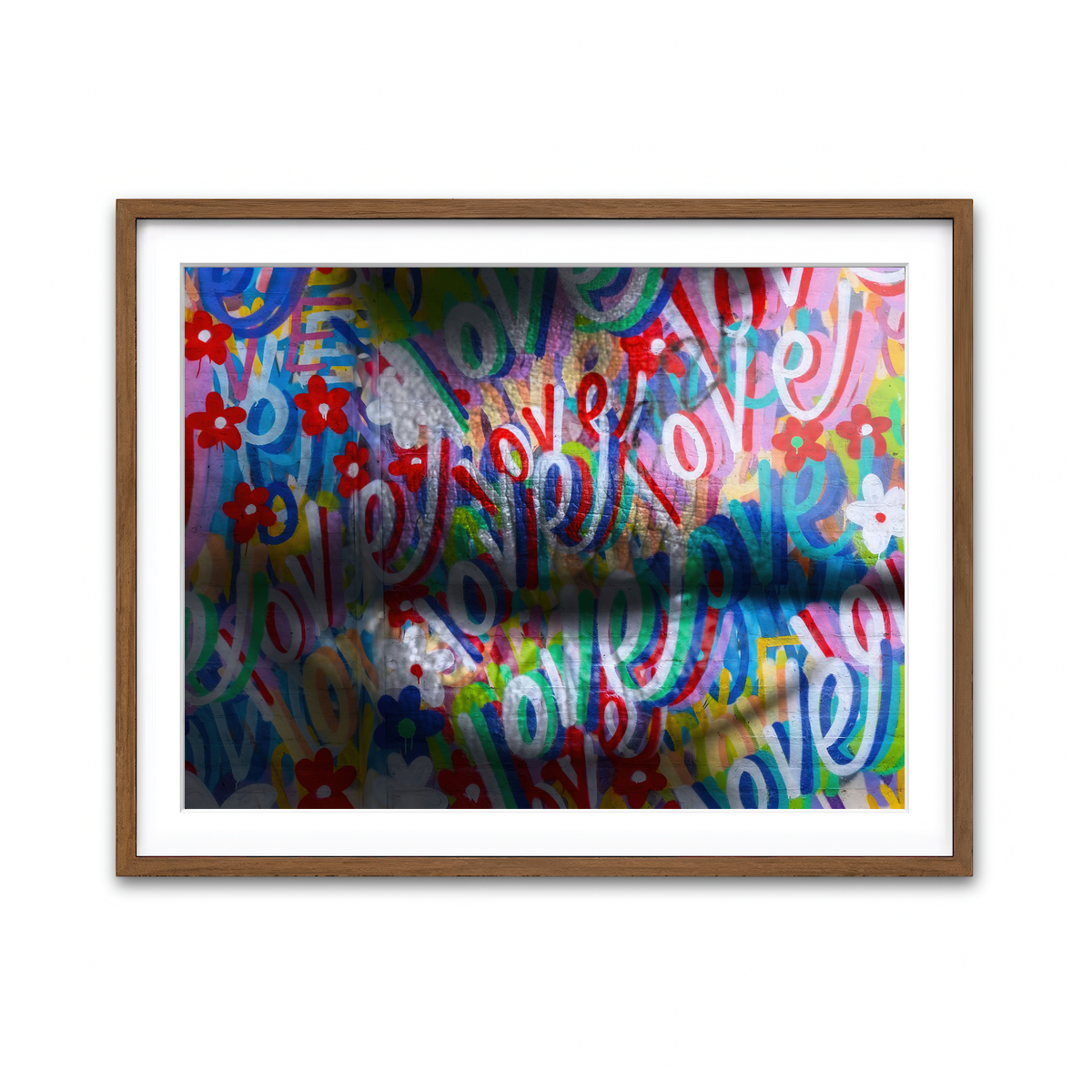 Framed Print 4x3 Walnut