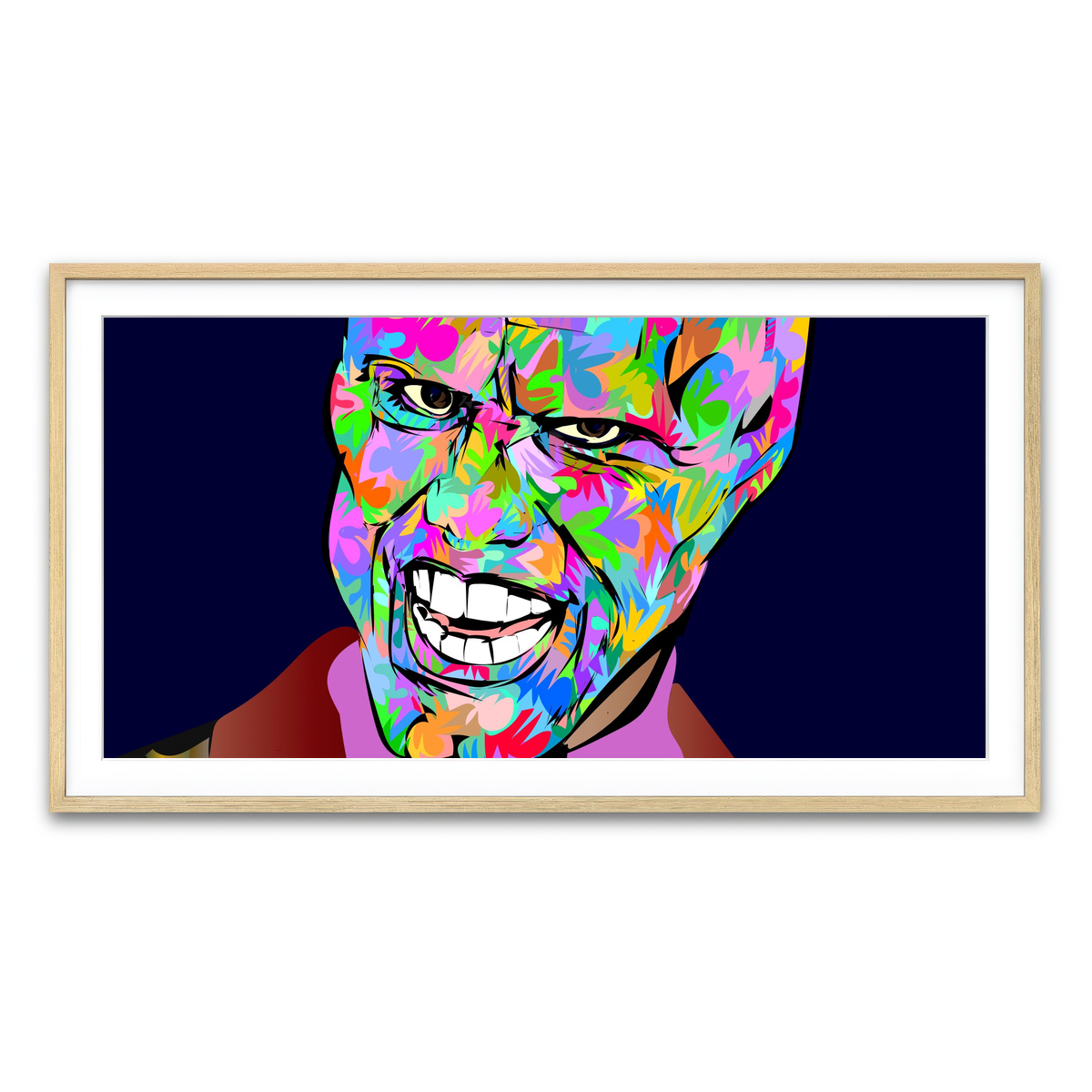 Framed Print 2x1 Natural