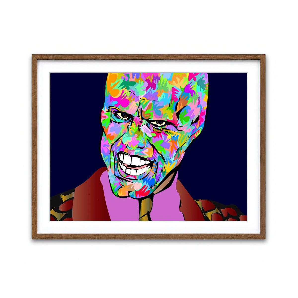 Framed Print 4x3 Walnut