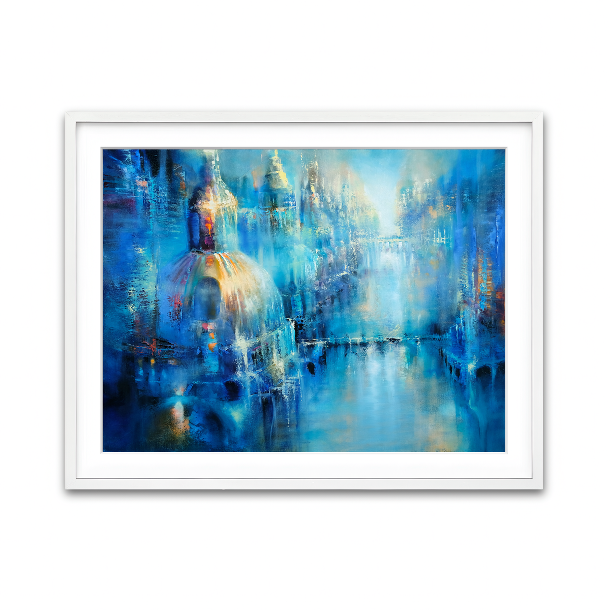 Framed Print 4x3 White