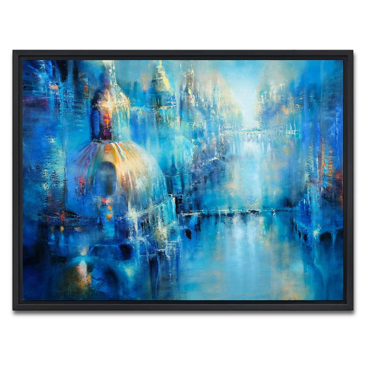 AUTO-MOCKUP WHITE | the old town | 1 Piece | Black Framed Canvas | group=4x3