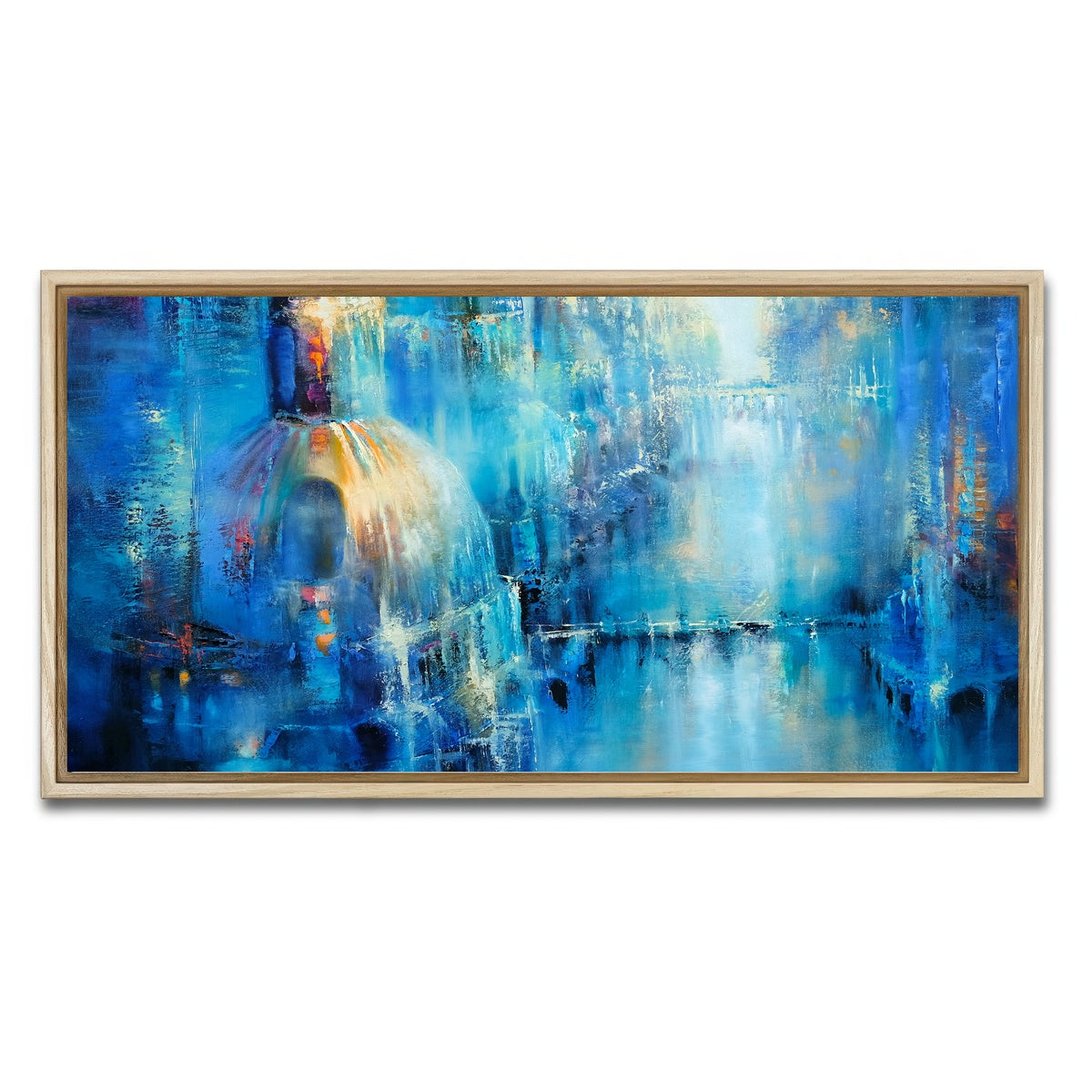 AUTO-MOCKUP WHITE | the old town | 1 Piece | Natural Framed Canvas | group=2x1