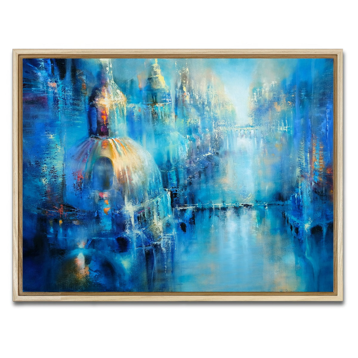 AUTO-MOCKUP WHITE | the old town | 1 Piece | Natural Framed Canvas | group=4x3