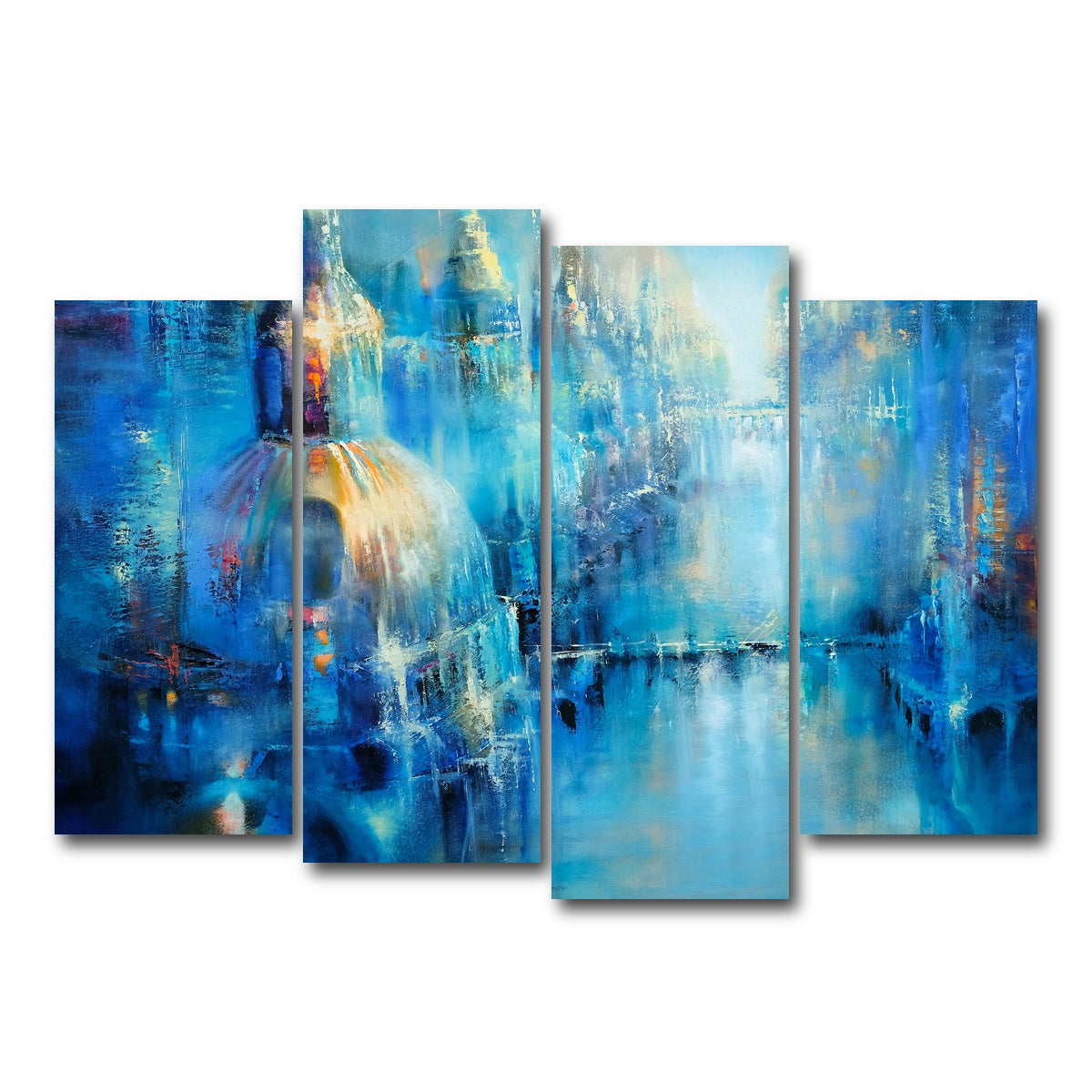 AUTO-MOCKUP WHITE | the old town | 4 Piece | Gallery Wrap Canvas | group=4_normal