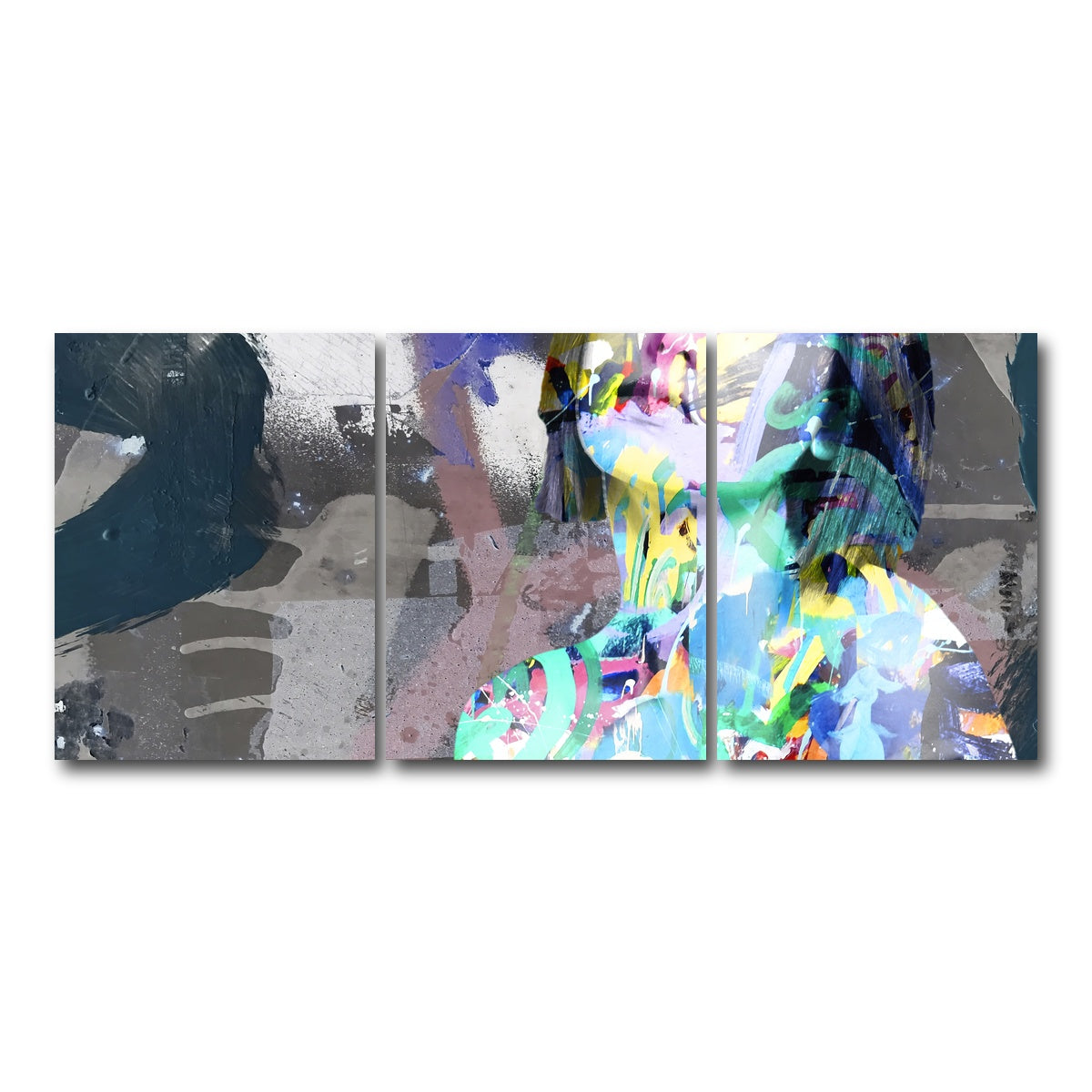 AUTO-MOCKUP WHITE | the pose | 3 Piece | Gallery Wrap Canvas | group=18x24