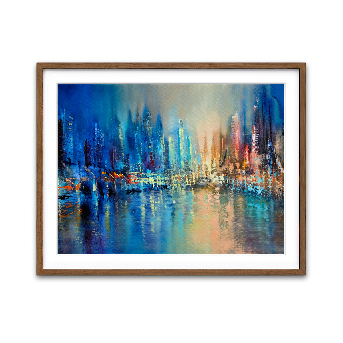 Framed Print 4x3 Walnut